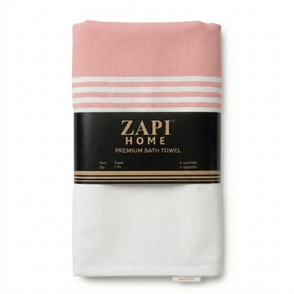 Zapi Home Premium Cotton Towel 152x76 cm – Pure Cotton Traditional Handloom Towel – Light Weight Quick Dry Large Size Kerala Thorth