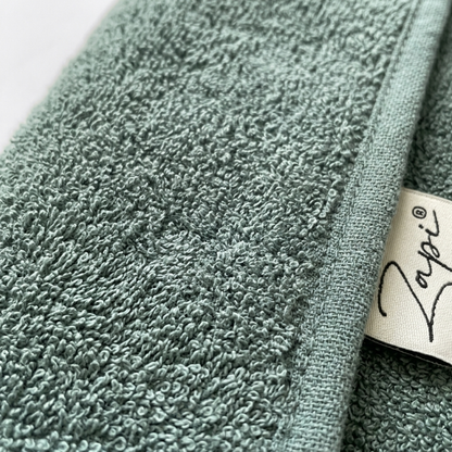 Premium Terry Cotton Bath Towel, Beige, 72 x 145 cm, Highly Absorbent, Quick Dry, Hypoallergenic (Sage Green)