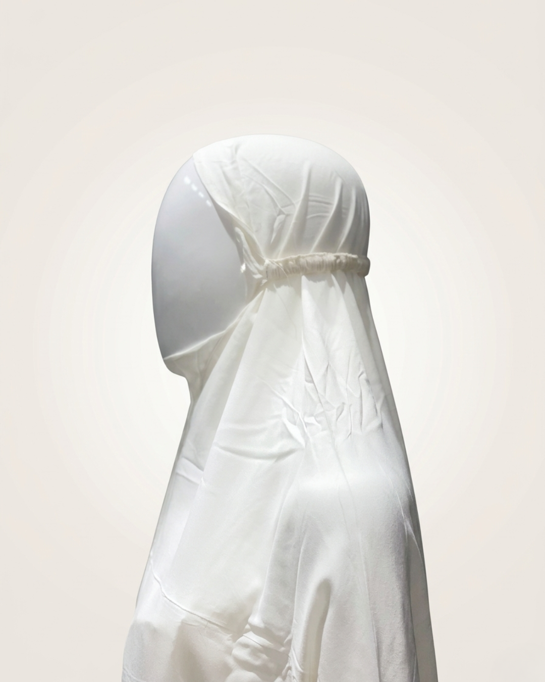 Women’s Rayon Namaz Gown – One Piece Prayer Abaya with Attached Hijab and Elasticated Sleeves