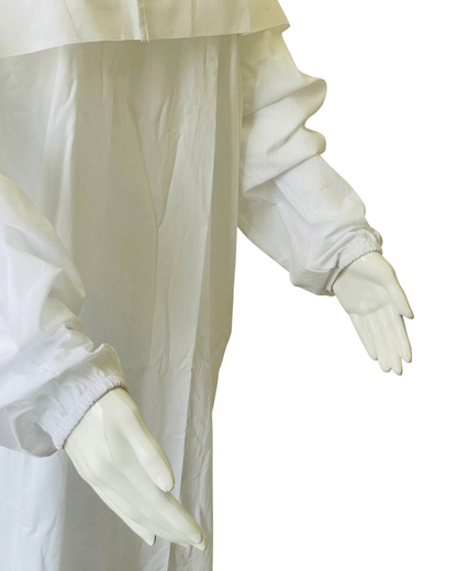 Women’s Cotton Namaz Dress – Prayer Abaya with Separate Hijab set and Elasticated Sleeves